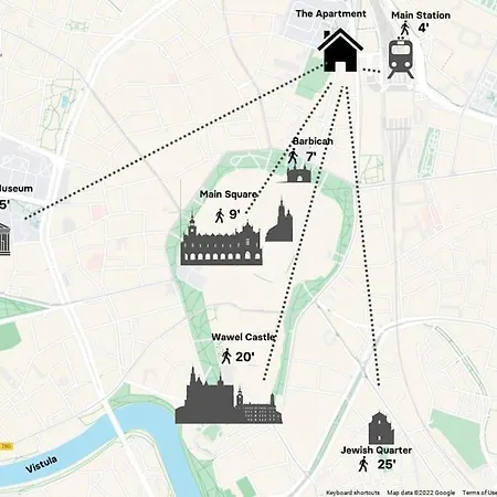 公寓 Wygodny Przy Dworcu